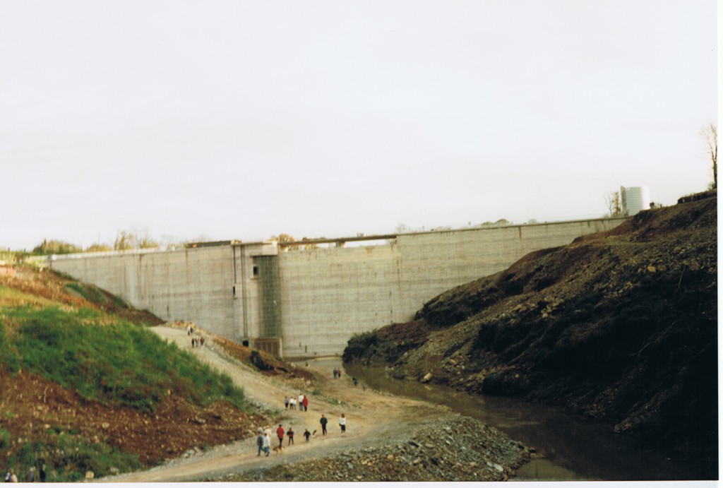 Barrage avant mise en eau 01