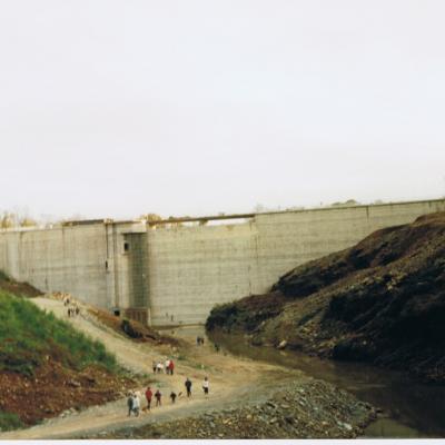 Barrage avant mise en eau 01