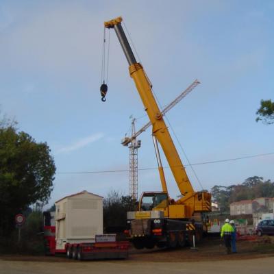Résidence Du Guesclin arrivée du transformateur