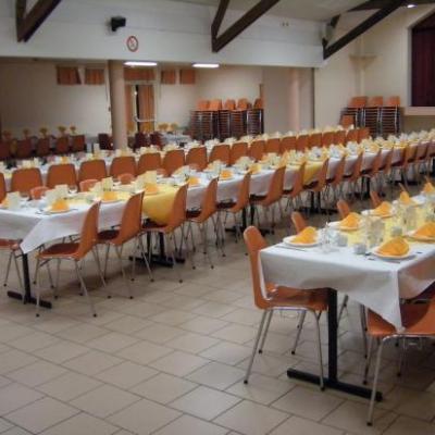 Salle des fêtes - cloison ouverte