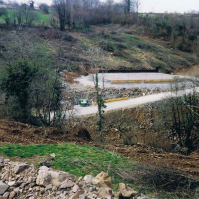 Plateforme de test béton